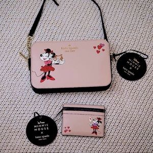 KATE SPADE 2 PCS Minnie Mouse Set